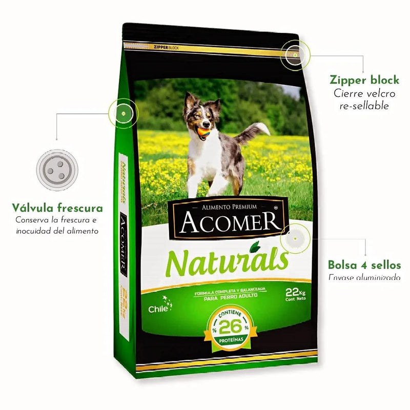 Acomer Naturals Perro Adulto 22 Kg