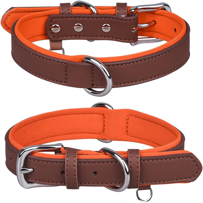Collar Eco Cuero Bicolor (CL333)