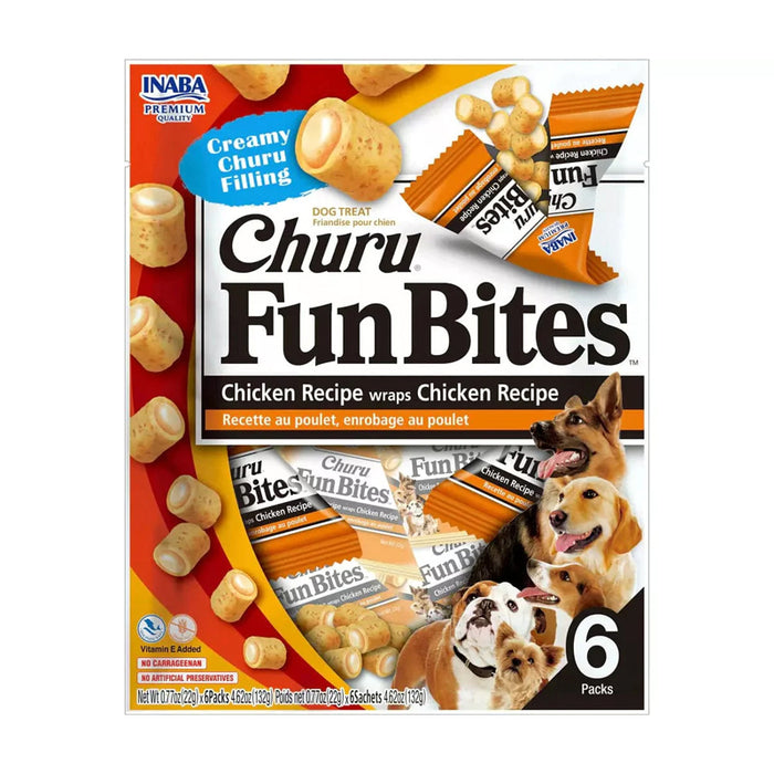 Churu® Fun Bites Perros Pollo (6 unidades)