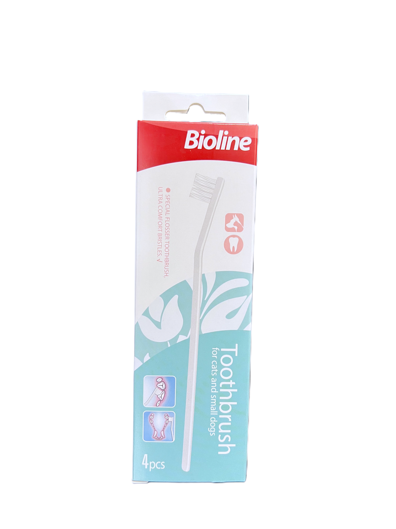 Bioline Cepillo Dental Perros & Gatos