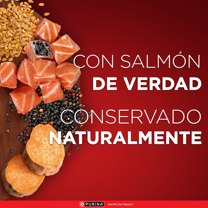 Purina One® Superfoods perros adultos y cachorros de salmón