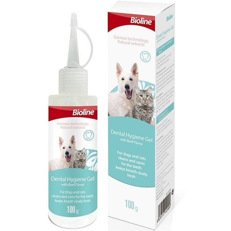 Bioline Gel Dental Perros & Gatos Sabor Carne