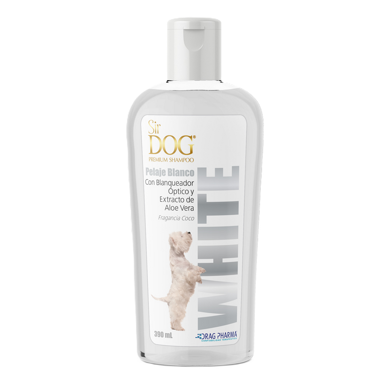 SIR DOG® White - Shampoo Perros Pelaje Blanco