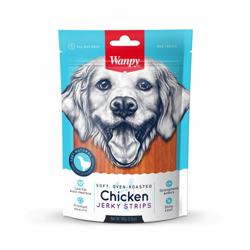 Wanpy Perros Chicken Jerky Strips