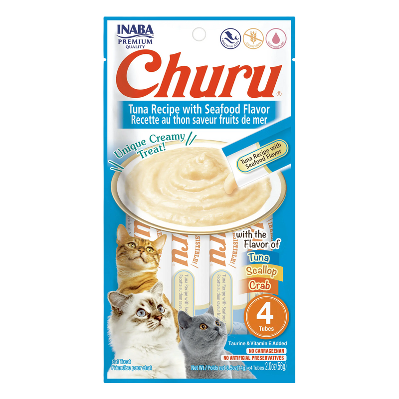 Churu® Gatos Atún & Seafood