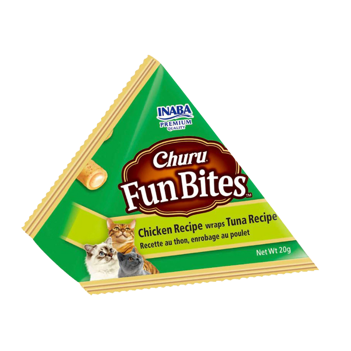 Churu® Bites Fun Bites Gatos Pollo & Atún (3 unidades)