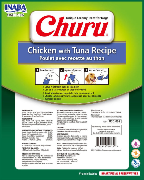 Churu® Perros Pollo & Atún (8 unidades)