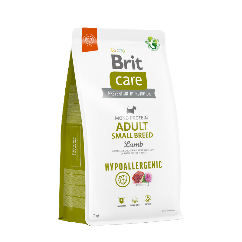 Brit Care Hypoallergenic Adult Small Breed Lamb
