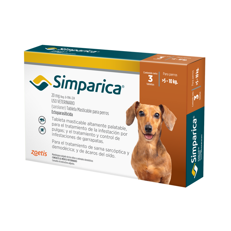 Simparica® 20 mg (5 - 10 KG)