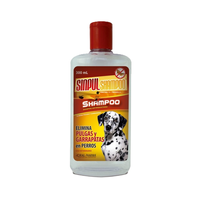 Sinpul Shampoo Antiparasitario Perros 300 ml