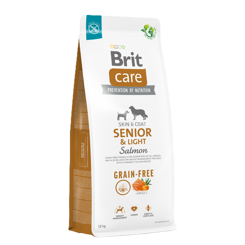 Brit Care Grain Free Senior & Light Salmon