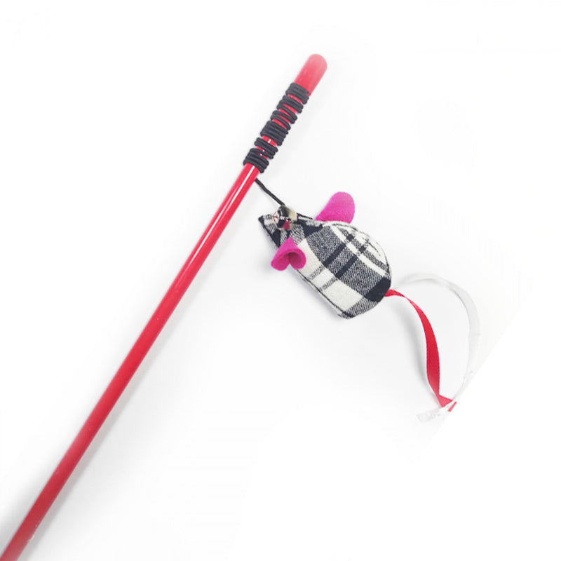 Feline Juguete Varilla Ratón Tela (CT129)