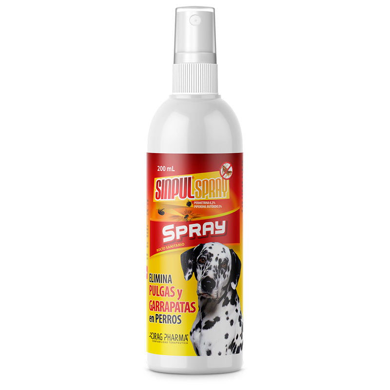 SINPUL® Spray Solución Antiparasitario Perros