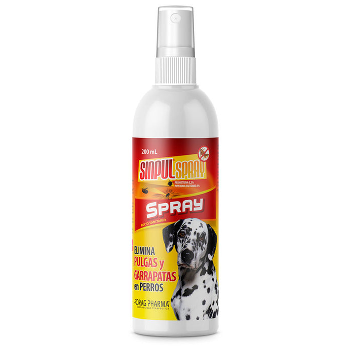 Sinpul Spray Solución Antiparasitario Perros
