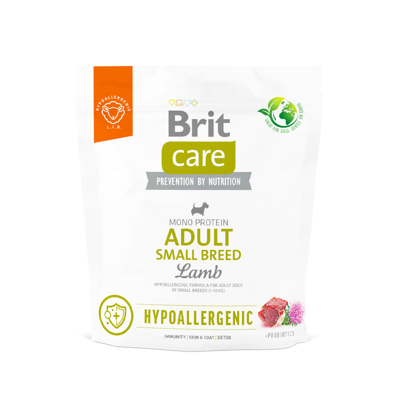 Brit Care Hypoallergenic Adult Small Breed Lamb