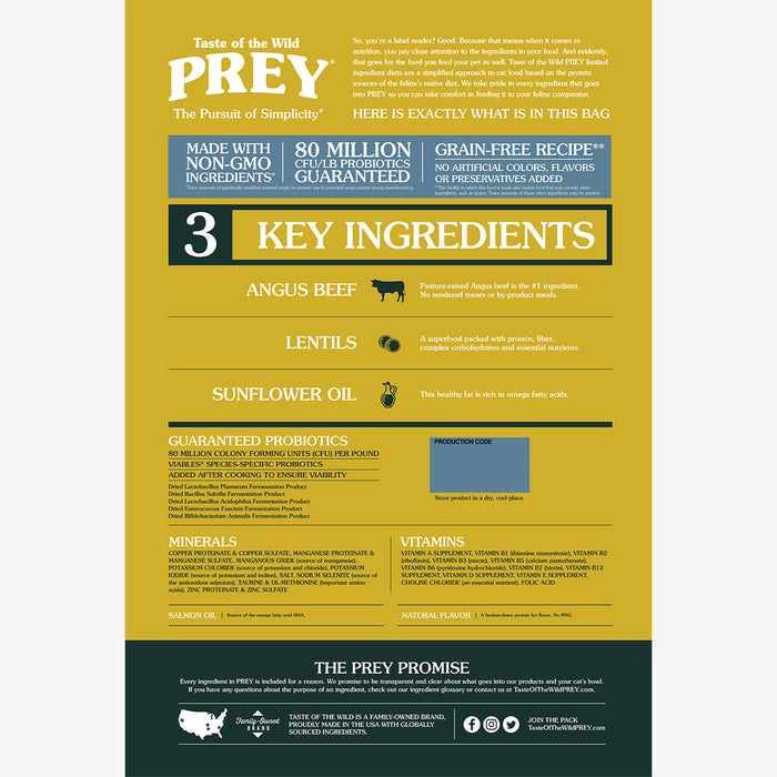PREY® Angus Beef Cat