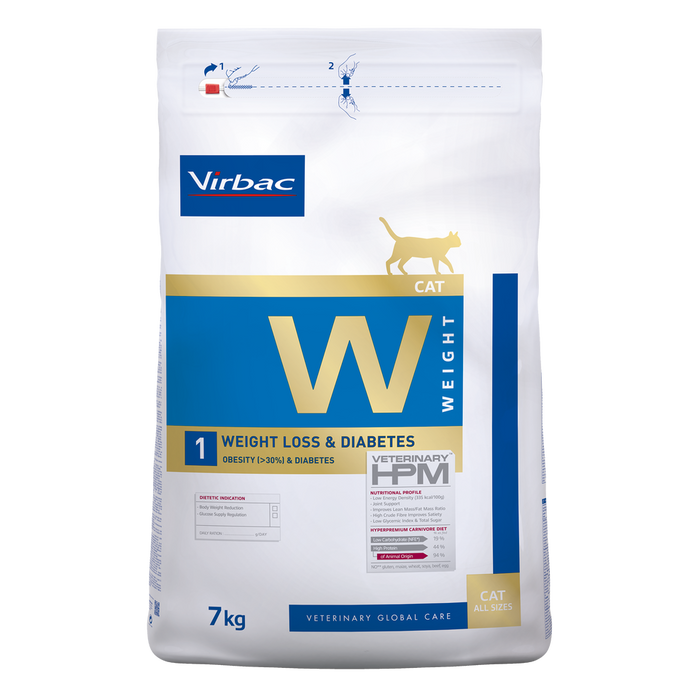 Veterinary HPM™ Cat W1 Weight Loss & Diabetes