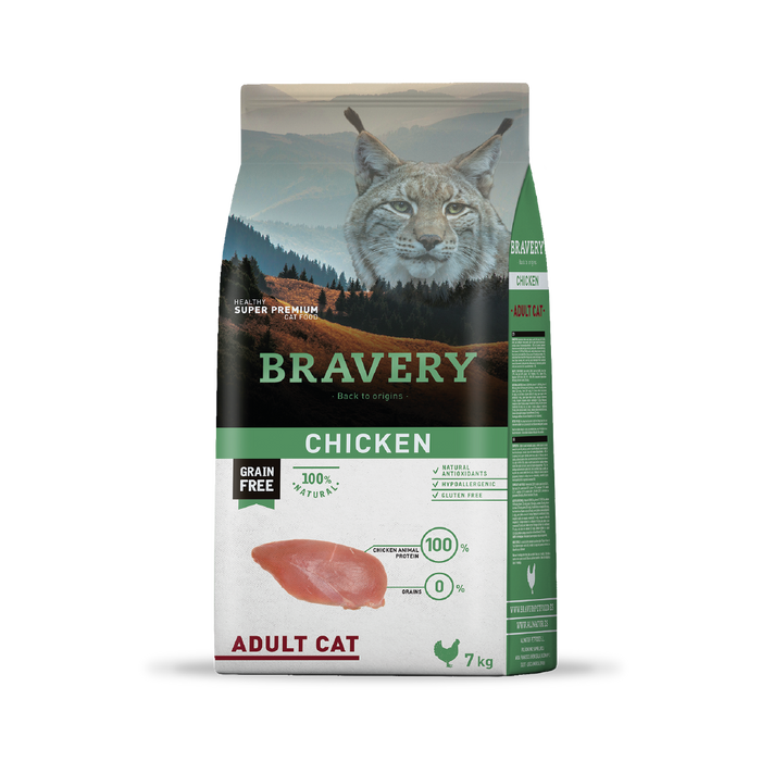 Bravery Adult Cat Chicken