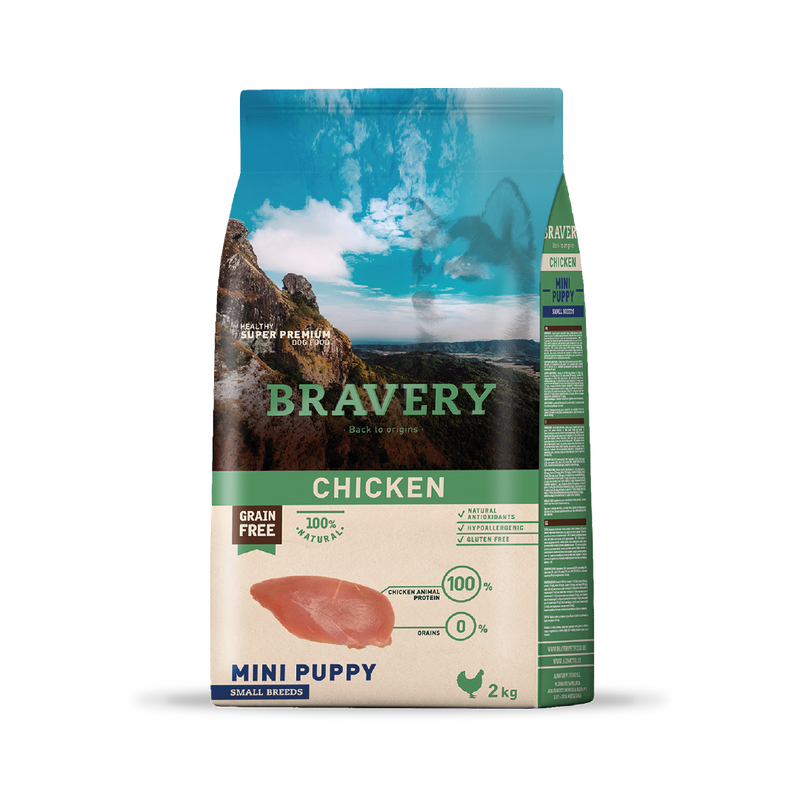 Bravery Mini Puppy Small Breeds Chicken