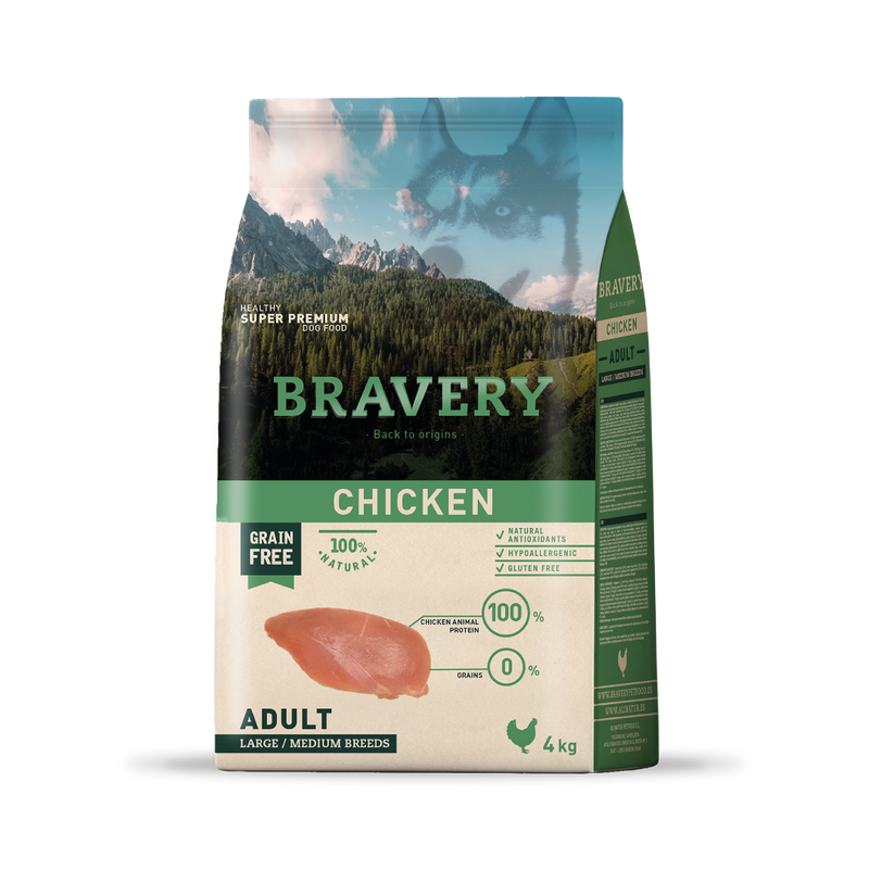 Bravery Large/Medium Adult Chicken