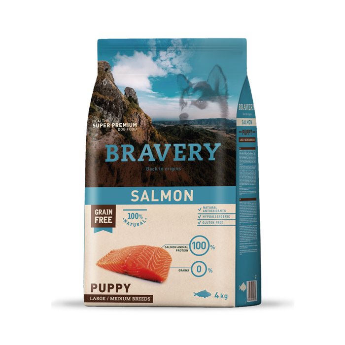 Bravery Large/Medium Puppy Salmon