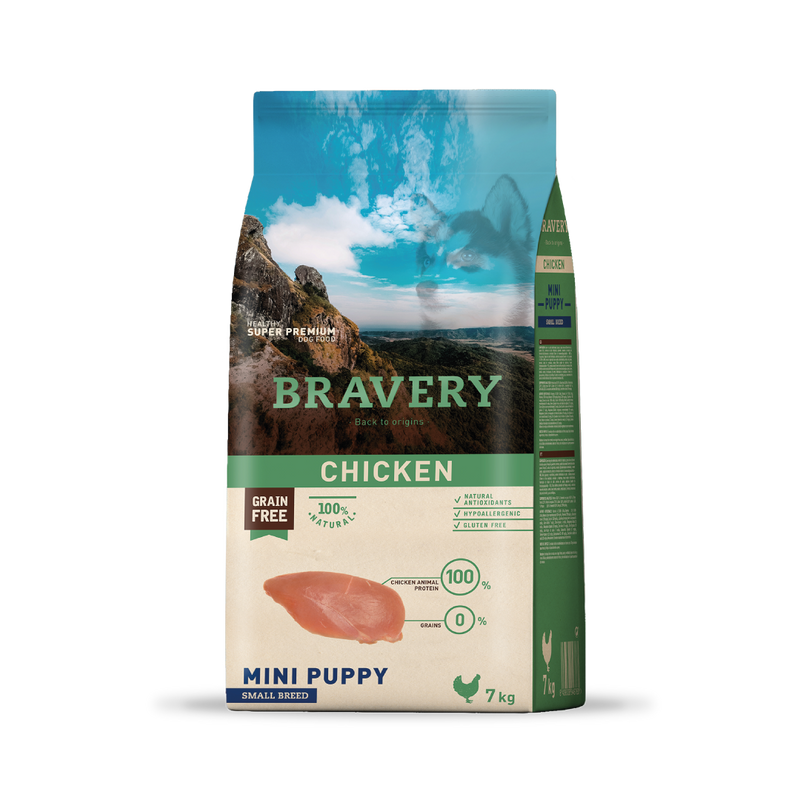 Bravery Mini Puppy Small Breeds Chicken