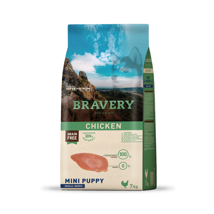 Bravery Mini Puppy Small Breeds Chicken