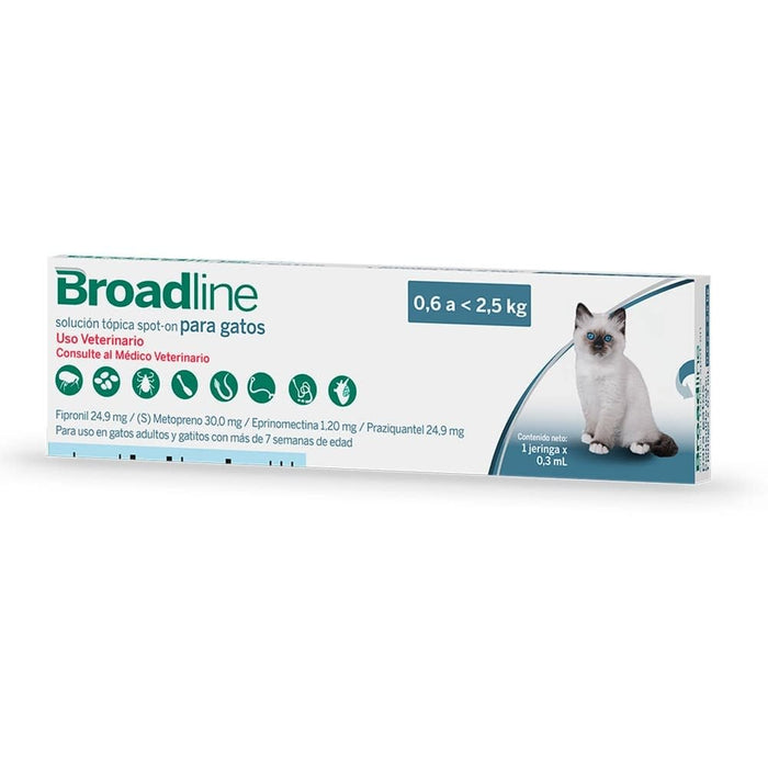 Broadline® Gatos 0.6 - 2.5 KG