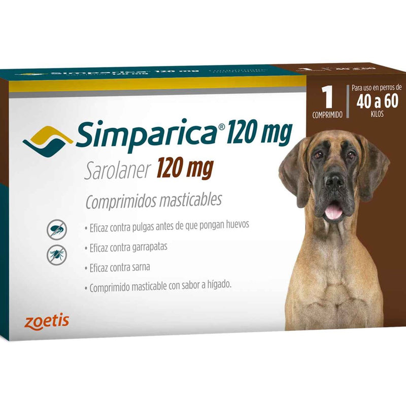 Simparica® 120 mg (40 - 60 KG)