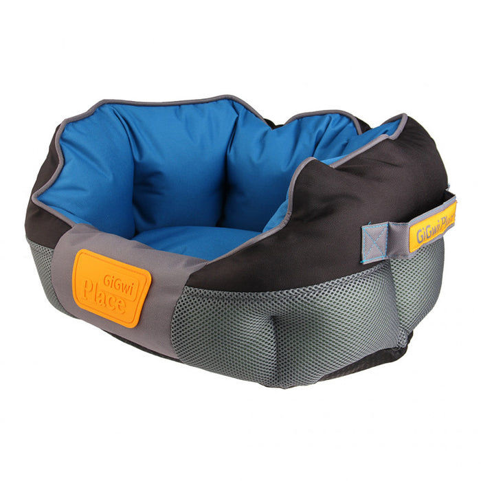 Cama Cuadrada Azul