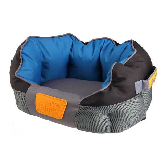 Cama Cuadrada Azul