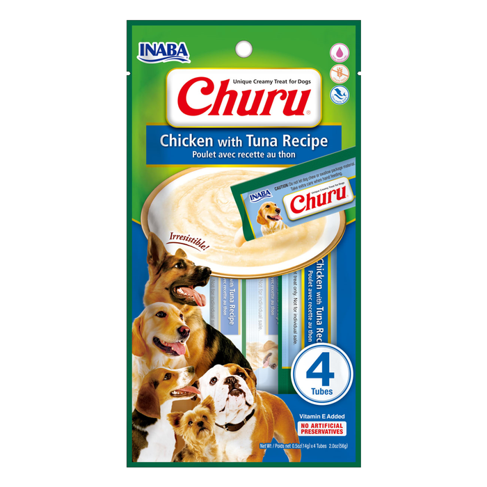 Churu® Perros Pollo & Atún (4 unidades)
