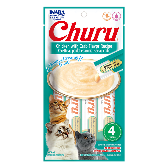 Churu® Gatos Pollo & Cangrejo
