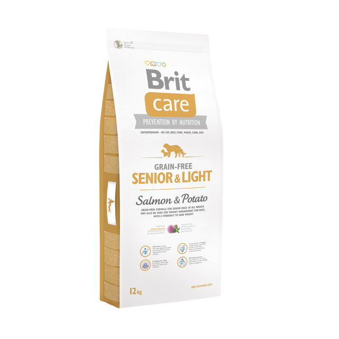 Brit Care Senior & Light Salmon Potato