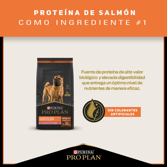 Pro Plan® Sensitive Skin Razas Medianas y Grandes