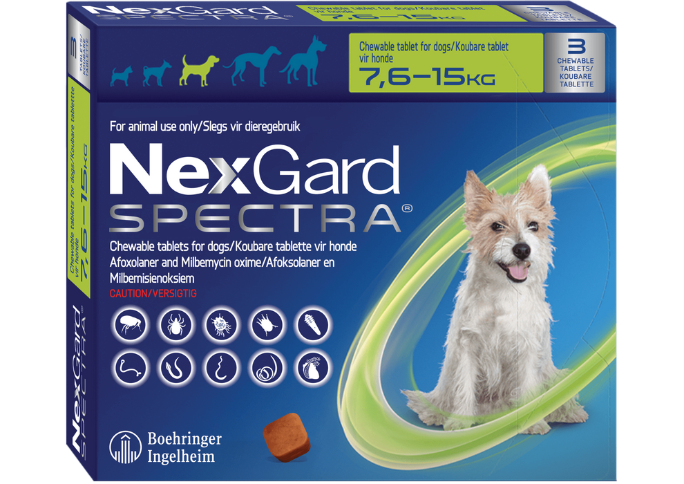 NexGard SPECTRA® 38/8 mg